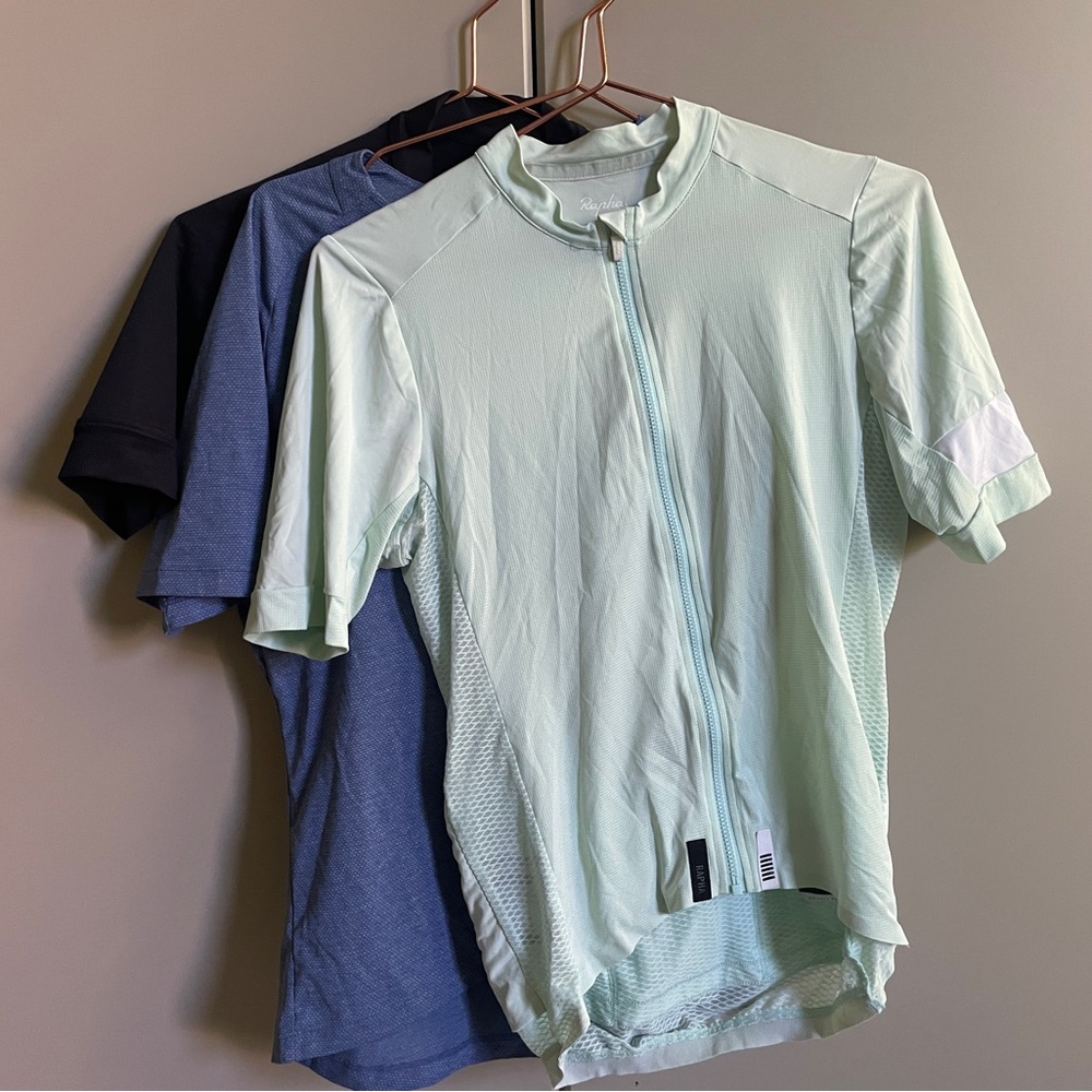 Bundle of 3 Rapha Jerseys - Cycling and trail (S/XS)